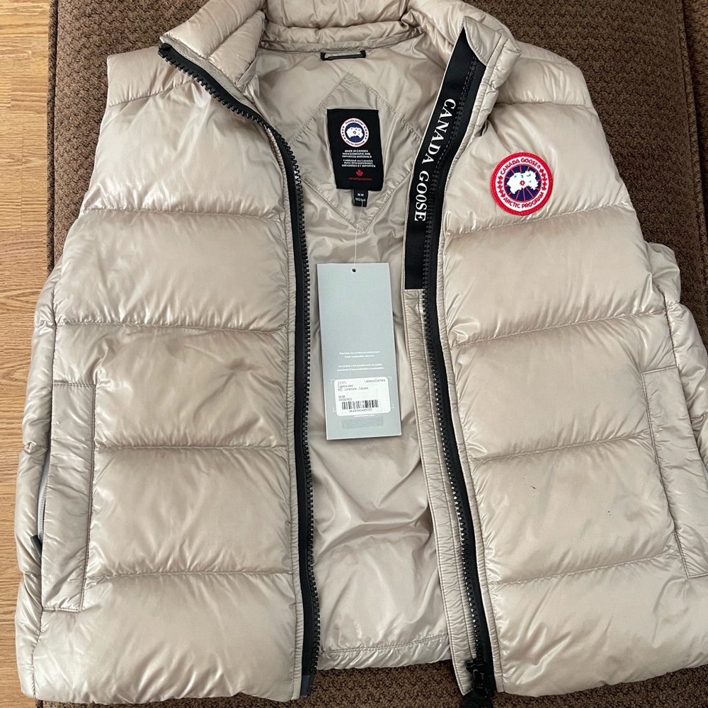 Canada Goose Ladies Medium Cypress Vest Limestone NWT